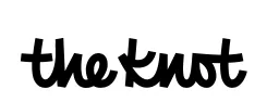 Stylized logo text: theknot